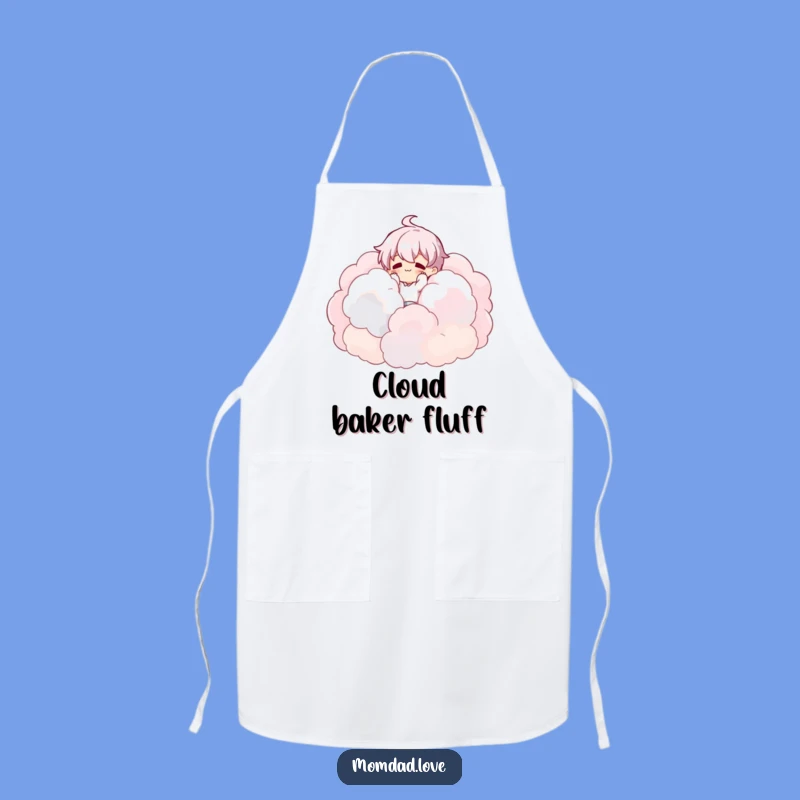 Funny Cloud Tumbler Apron - Cook with Whimsical Flair