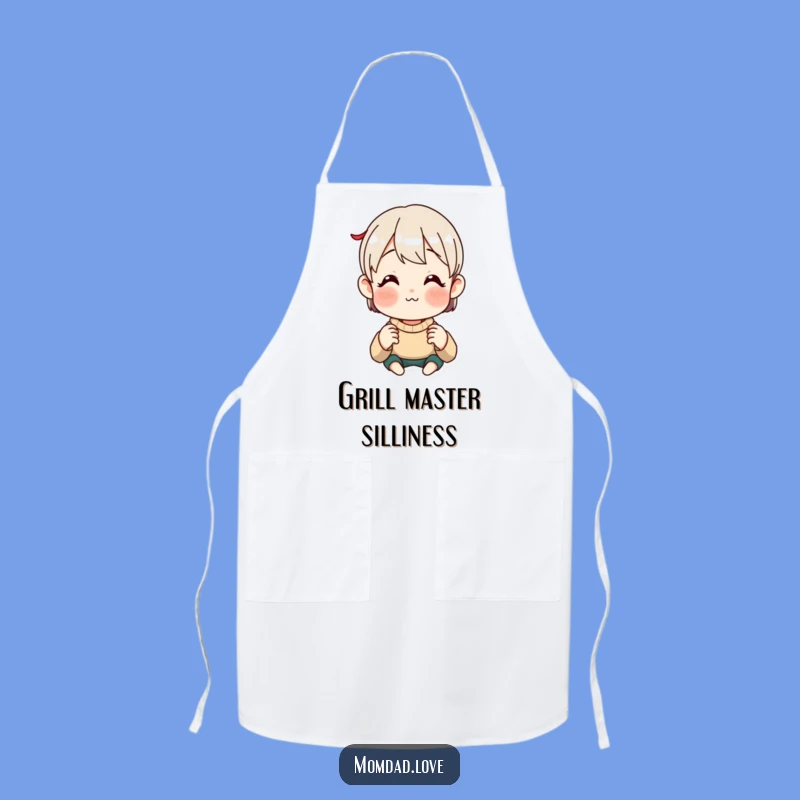 Funny Parent Face Apron - Cook with Giggles, Hilarious Funny Gift.