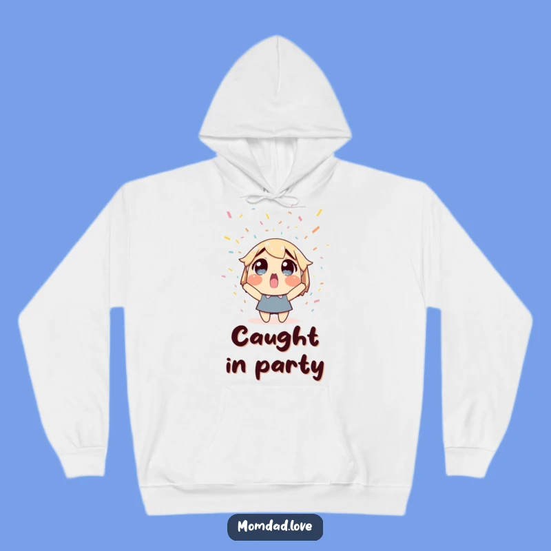 Funny Confetti Hoodie - Cozy Up for Hilarious Celebrations!