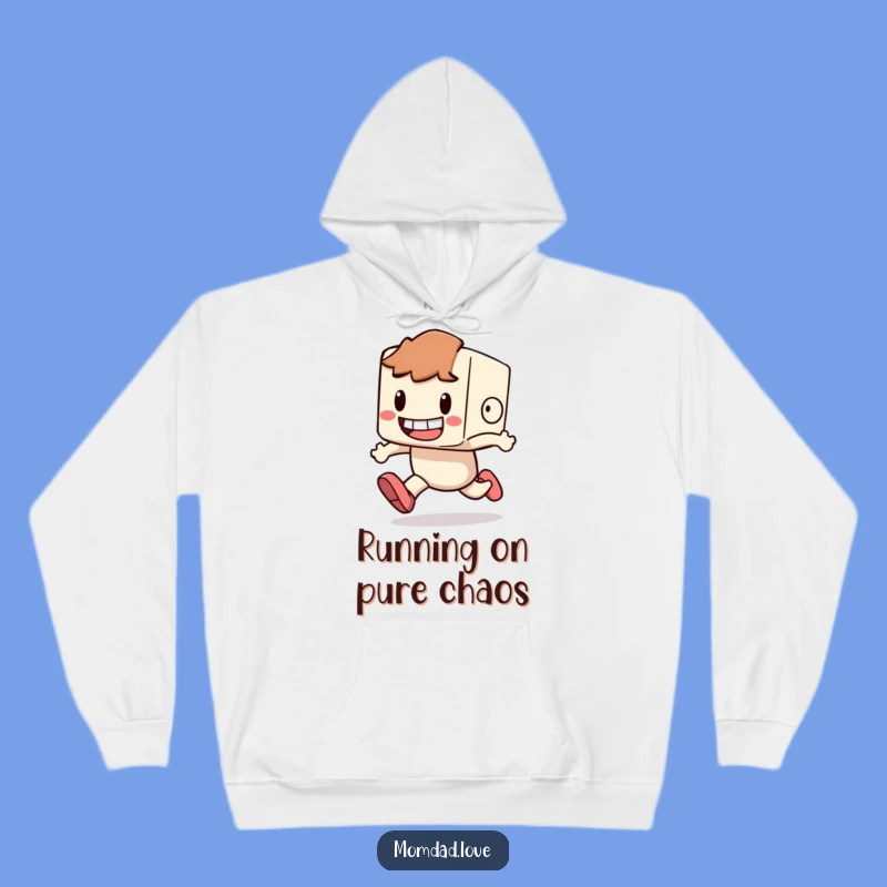 Cozy Funny Tripping Character Hoodie: Warmth for the Accident-Prone, a Hilarious Gift