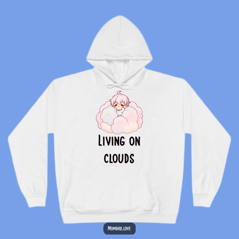 Cozy Funny Cloud Tumbler Hoodie - Dreamy Comfort Gift