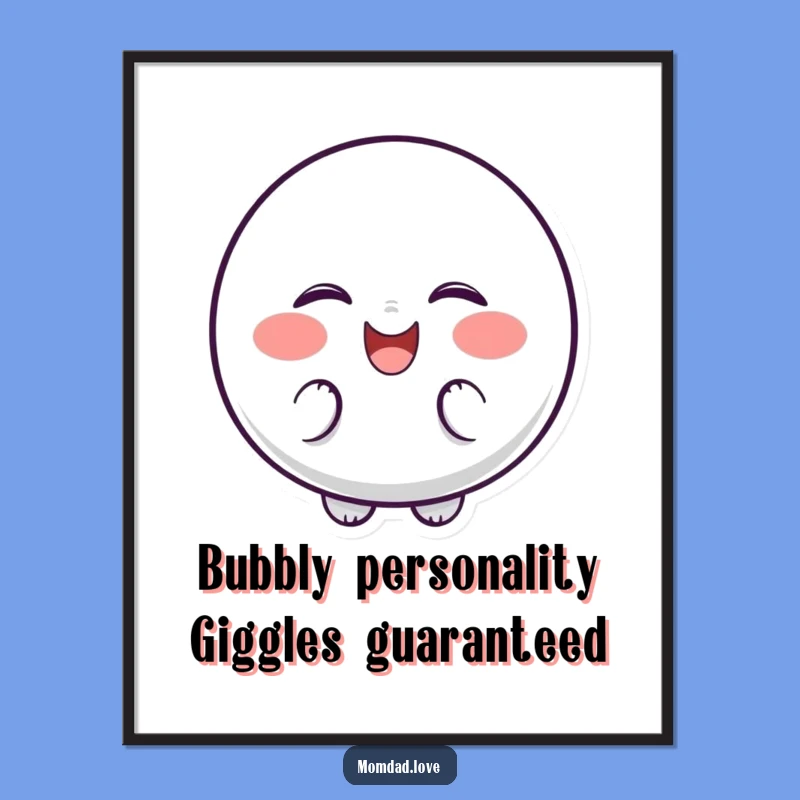 Free Printable Wall Art: Giggling Character Art, Humorous Decor Downloadable