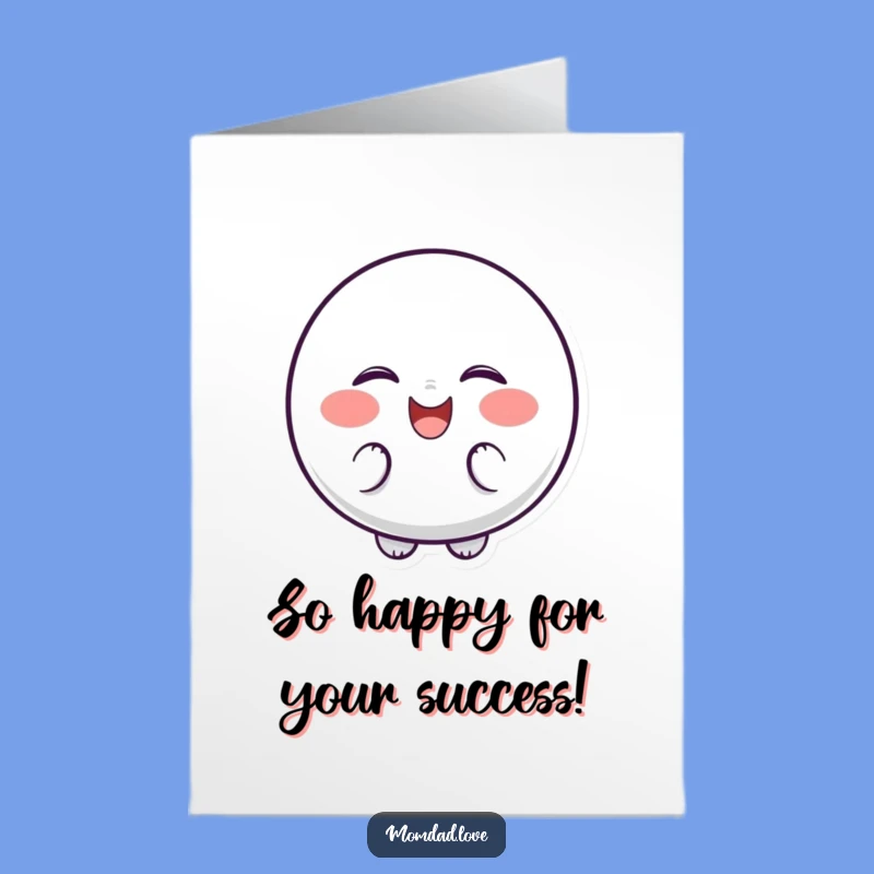 Free Printable Congrats Card: Bubbly Giggles, Humorous Downloadable