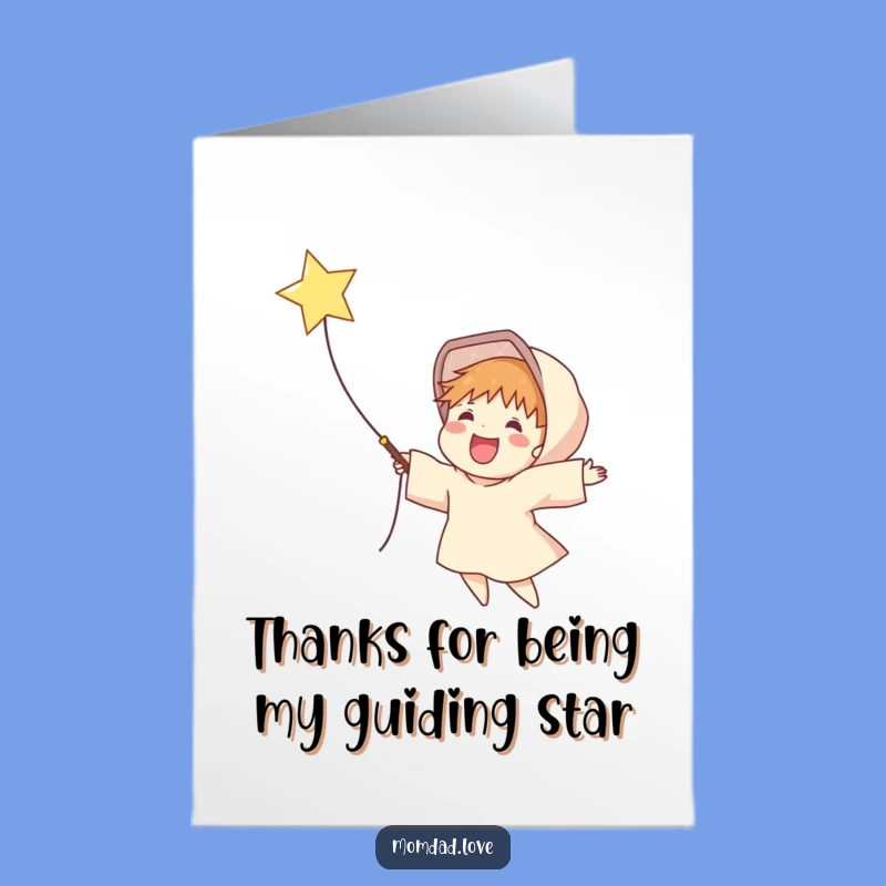 Free Printable Thank You Card: Star Catcher Gratitude - Funny Downloadable Gift