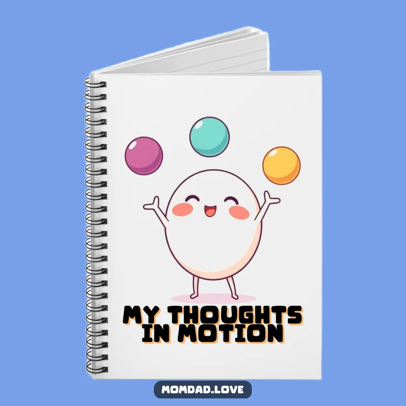 Funny Juggling Character Notebook: Jot Down Your Talents, a Hilarious Gift