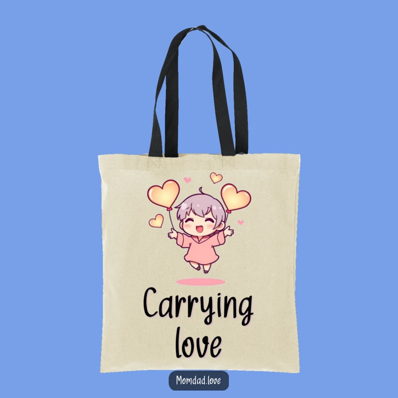 Funny Juggling Hearts Tote Bag: Love Accessory