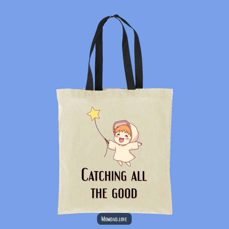 Funny Star Catcher Tote Bag: Carry Your Dreams with Whimsical Style