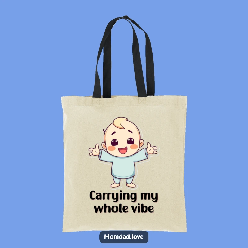 Funny Goofy Pose Tote Bag: Carry Your Fun with Hilarious Flair